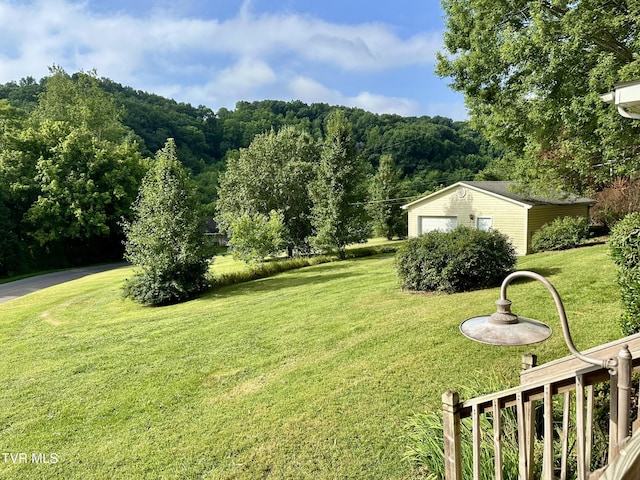 1277 Old Jonesboro Rd, Bristol, TN 37620 - view of grassy yard featuring a view of trees