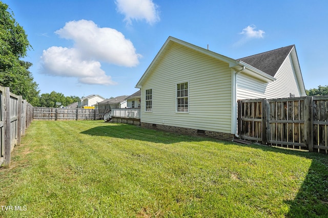 1014 Fox Meadow Cir, Bluff City, TN 37618 - view of fenced backyard