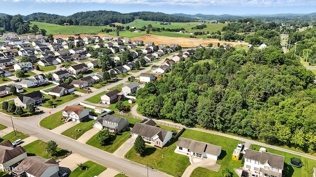 1014 Fox Meadow Cir, Bluff City, TN 37618 - aerial view of residential area