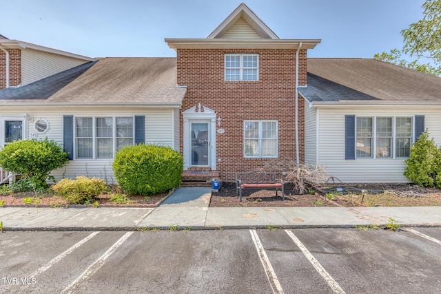147 Rainbow Cir Unit 147, Bristol, VA 24202 - view of front of home with uncovered parking and a shingled roof
