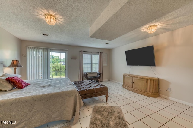 147 Rainbow Cir Unit 147, Bristol, VA 24202 - bedroom featuring a textured ceiling and light tile patterned floors