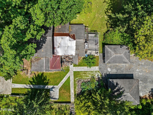 285 Vanover Ln, Jacksboro, TN 37757 - view from above of property