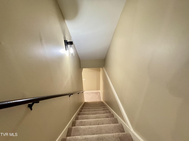 220 Cedar Creek Rd Unit 1, Johnson City, TN 37615 - stairs with baseboards