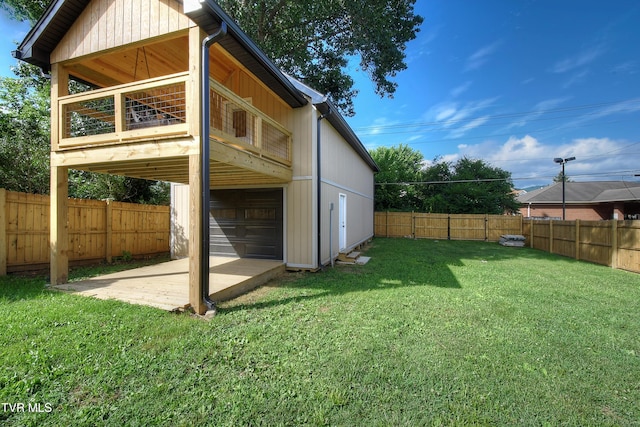 216 3rd St, Erwin, TN 37650 - view of outbuilding featuring a fenced backyard