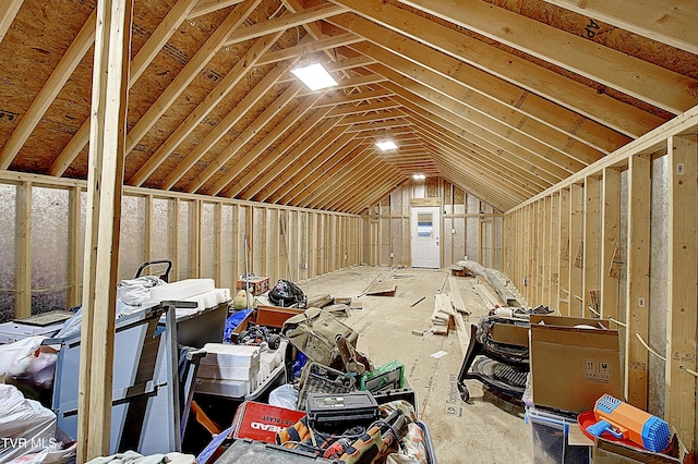 216 3rd St, Erwin, TN 37650 - view of attic