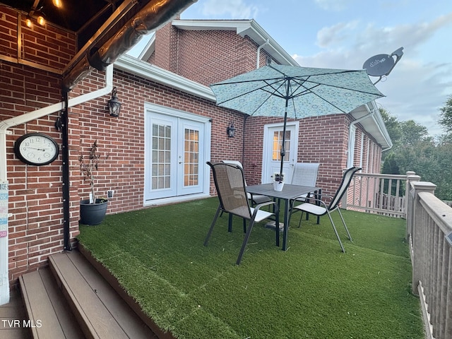 110 Galway Rd, Bristol, TN 37620 - exterior space featuring french doors
