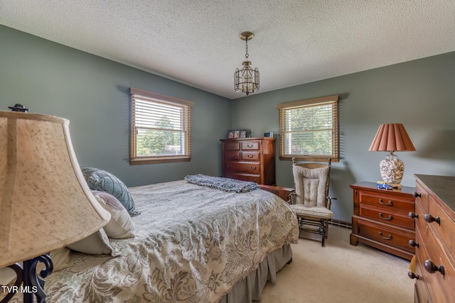 409 Brooklea Cir, Bluff City, TN 37618 - bedroom featuring multiple windows and light colored carpet