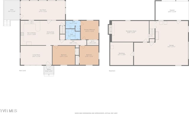 409 Brooklea Cir, Bluff City, TN 37618 - view of home floor plan