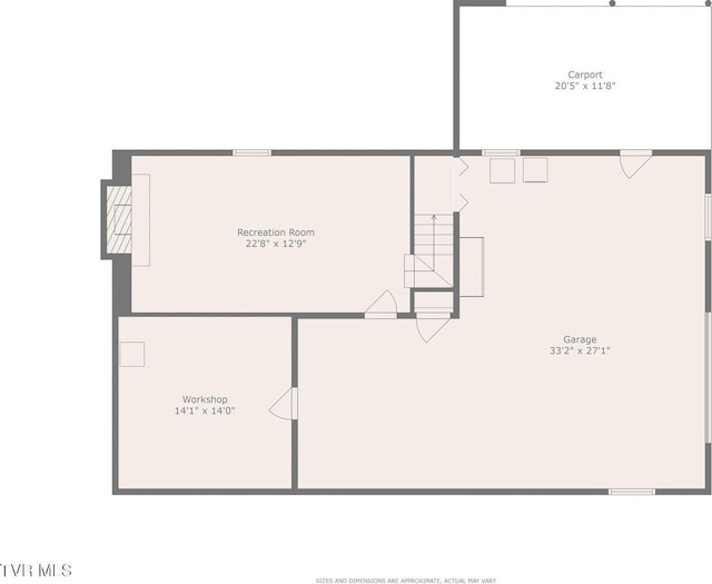 409 Brooklea Cir, Bluff City, TN 37618 - view of room layout