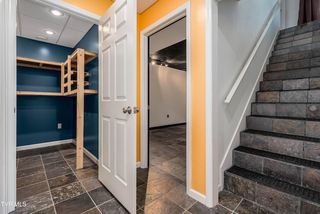 216 Mockingbird Pl, Jonesborough, TN 37659 - stairway featuring stone tile flooring and recessed lighting
