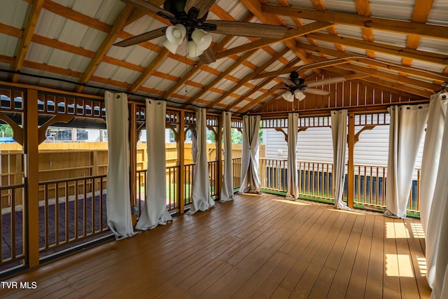 216 Mockingbird Pl, Jonesborough, TN 37659 - unfurnished sunroom with lofted ceiling