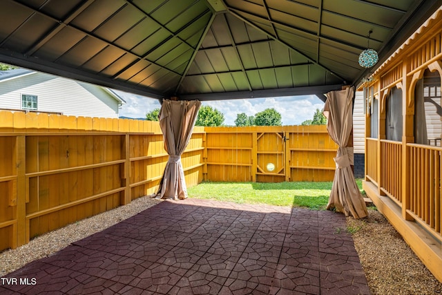 216 Mockingbird Pl, Jonesborough, TN 37659 - view of patio featuring a gazebo