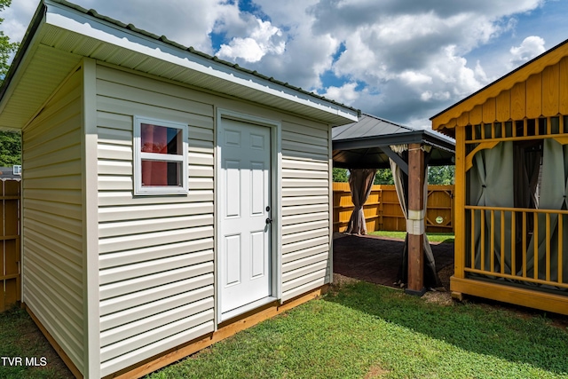 216 Mockingbird Pl, Jonesborough, TN 37659 - view of shed with a gazebo