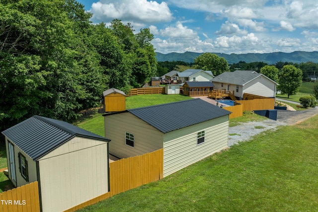 216 Mockingbird Pl, Jonesborough, TN 37659 - exterior space with a mountainous background