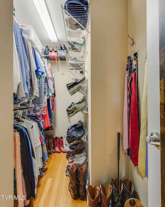 312 Timberlane Rd, Bristol, TN 37620 - spacious closet with wood finished floors