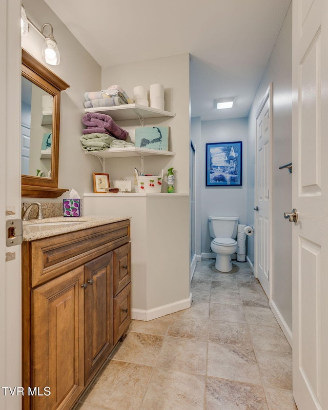 312 Timberlane Rd, Bristol, TN 37620 - bathroom featuring vanity and a shower stall