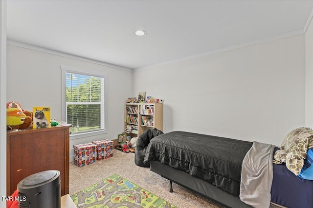 145 Oakwood Dr Way, Newport, TN 37821 - bedroom featuring carpet floors and crown molding