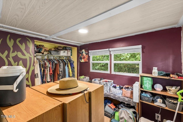 145 Oakwood Dr Way, Newport, TN 37821 - bedroom featuring a closet and wooden ceiling
