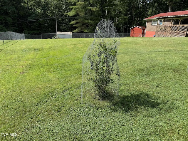 2818 Dungannon Rd, Coeburn, VA 24230 - view of yard with a storage shed