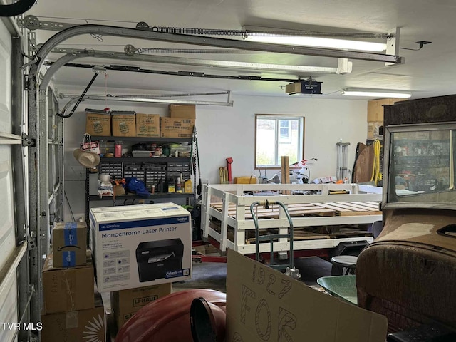 2818 Dungannon Rd, Coeburn, VA 24230 - garage featuring a garage door opener