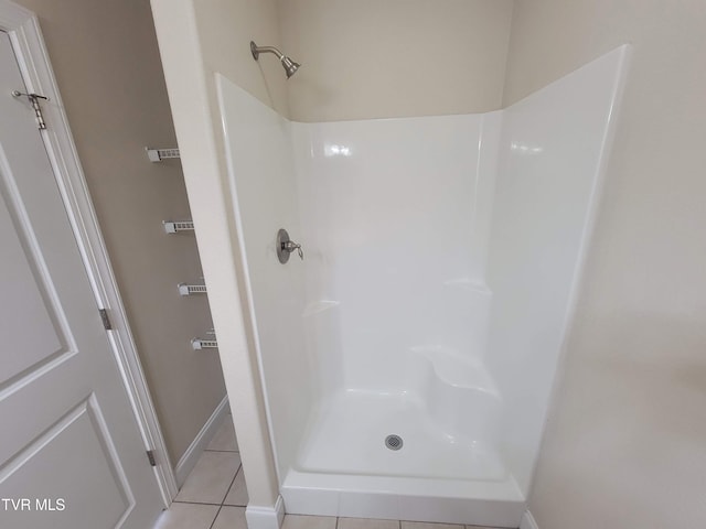 63 Whisper Bnd Unit 1, Johnson City, TN 37604 - full bath with tile patterned floors and a shower