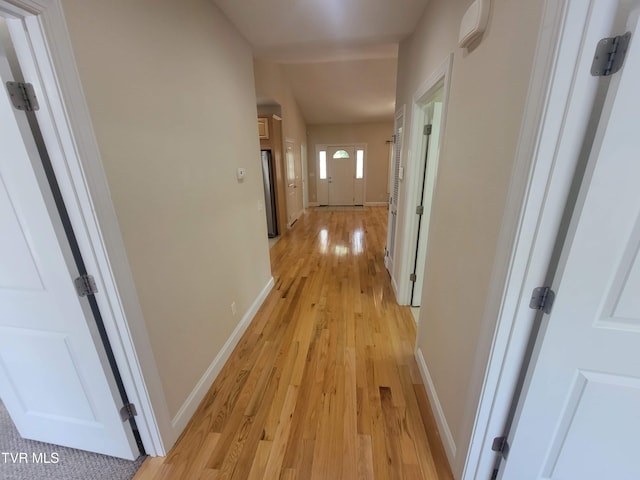 63 Whisper Bnd Unit 1, Johnson City, TN 37604 - hallway with light wood-style flooring and baseboards