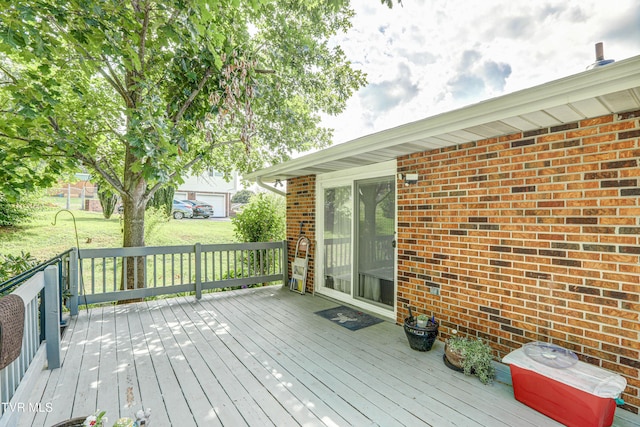 107 Dover Ln, Bristol, TN 37620 - view of deck