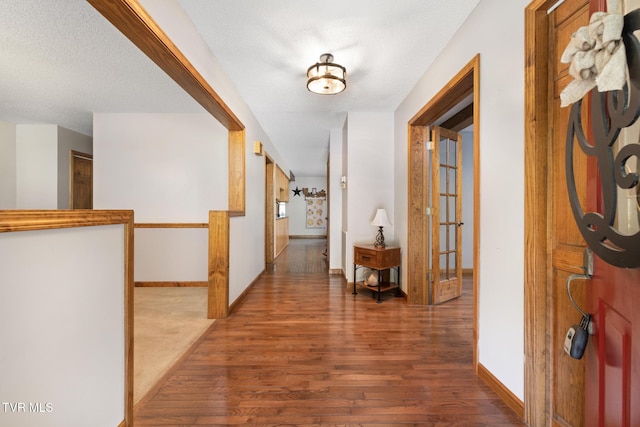 2019 Ridgeview Dr, Big Stone Gap, VA 24219 - hallway with wood finished floors and baseboards