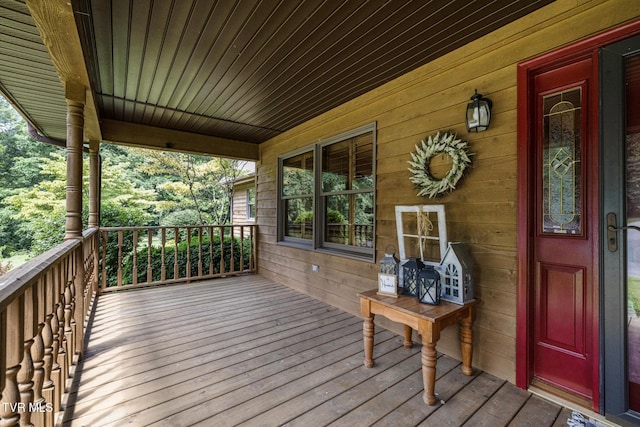 2019 Ridgeview Dr, Big Stone Gap, VA 24219 - view of wooden porch