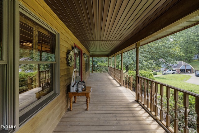 2019 Ridgeview Dr, Big Stone Gap, VA 24219 - view of wooden porch