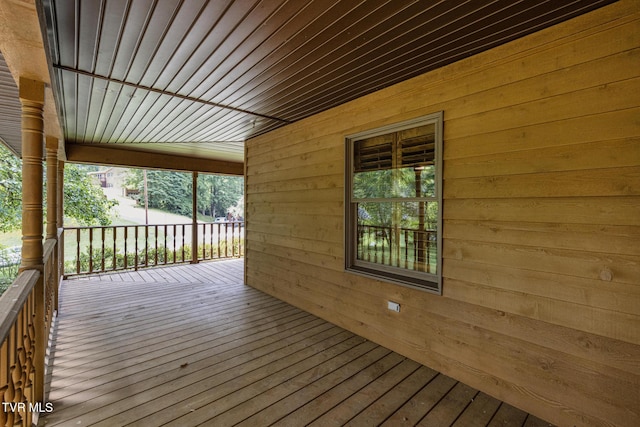 2019 Ridgeview Dr, Big Stone Gap, VA 24219 - view of wooden terrace