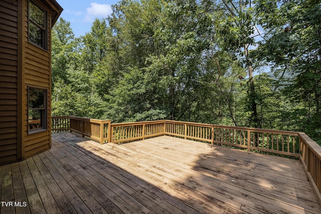 2019 Ridgeview Dr, Big Stone Gap, VA 24219 - view of wooden terrace
