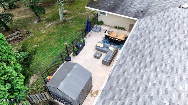 1108 Glen St, Bristol, TN 37620 - view from above of property