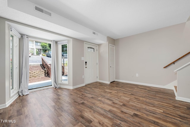 182 Sierra Pl Unit 182, Bristol, VA 24201 - entrance foyer with wood finished floors and stairs
