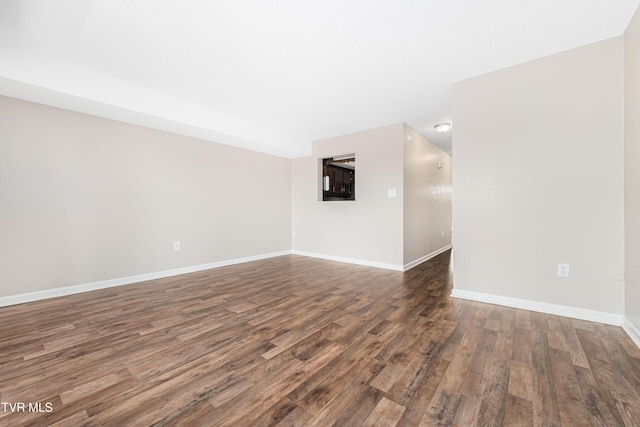 182 Sierra Pl Unit 182, Bristol, VA 24201 - unfurnished living room featuring dark wood-style floors