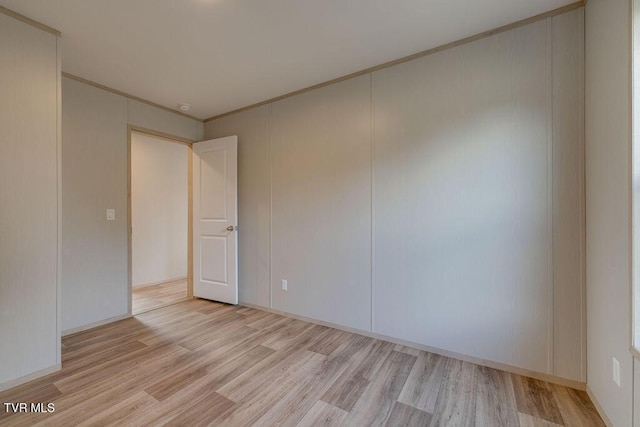 106 Iris Ln, Fall Branch, TN 37656 - spare room with wood finished floors and ornamental molding