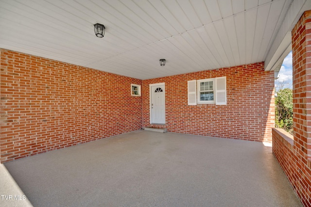 520 Lyle Rd, Erwin, TN 37650 - view of patio featuring a carport