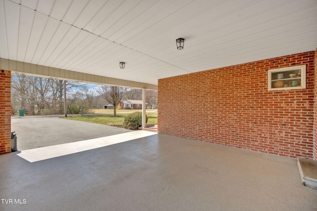 520 Lyle Rd, Erwin, TN 37650 - view of patio / terrace with a carport