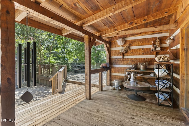 2169 Ranch Rd, Dandridge, TN 37725 - view of deck