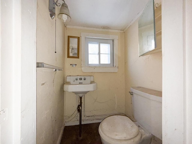 bathroom with toilet