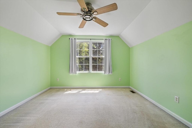 9 Edward Dr Unit 9, Grafton, MA 01536 - bonus room with lofted ceiling, carpet flooring, baseboards, and ceiling fan
