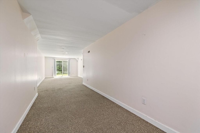 9 Edward Dr Unit 9, Grafton, MA 01536 - hallway with baseboards and carpet flooring