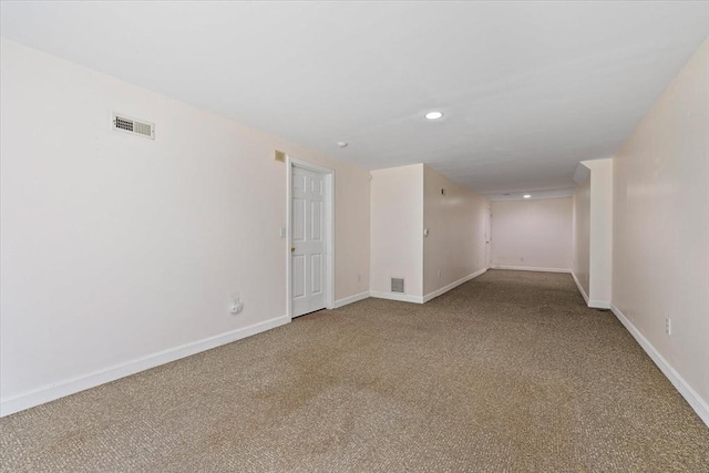 9 Edward Dr Unit 9, Grafton, MA 01536 - spare room with carpet, baseboards, and recessed lighting