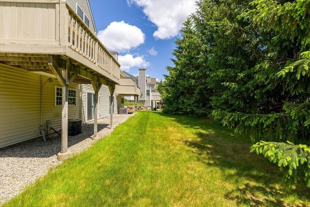 9 Edward Dr Unit 9, Grafton, MA 01536 - view of grassy yard featuring a wooden deck