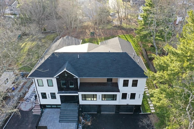 883 Greendale Ave, Needham, MA 02492 - view from above of property