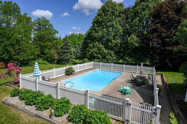 1051 Randolph Ave, Milton, MA 02186 - view of swimming pool with a patio