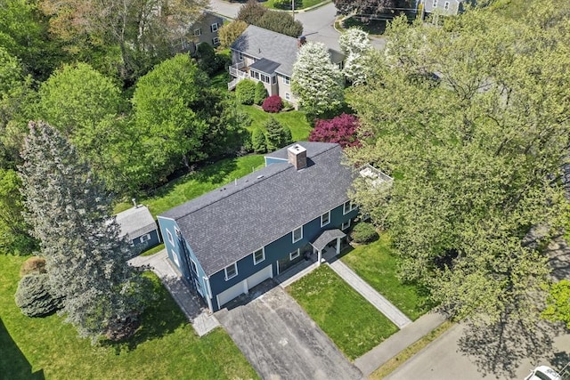8 Longbow Cir, Lynnfield, MA 01940 - aerial view of property and surrounding area
