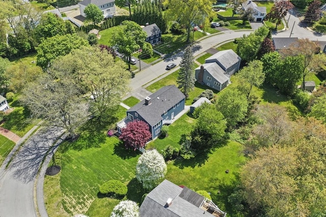 8 Longbow Cir, Lynnfield, MA 01940 - aerial perspective of suburban area