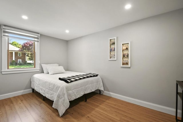 8 Longbow Cir, Lynnfield, MA 01940 - bedroom featuring baseboards, wood finished floors, and recessed lighting