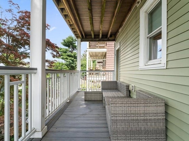 29 Chelmsford St Unit 2, Boston, MA 02122 - view of wooden terrace